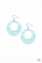 Load image into Gallery viewer, Tropical Trailblazer - Blue Earrings
