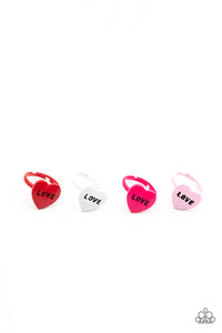 Starlet Shimmer Valentine Rings