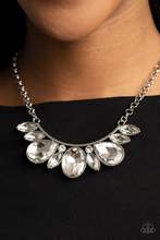 Load image into Gallery viewer, Never SLAY Never - White Rhinestone Necklace Regular price
