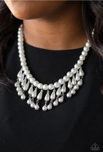 Load image into Gallery viewer, Miss Majestic - white - Paparazzi necklace
