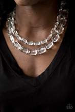 Load image into Gallery viewer, Ice Bank - White Necklace
