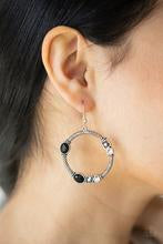 Glamorous Garland - Multi/Black Earrings